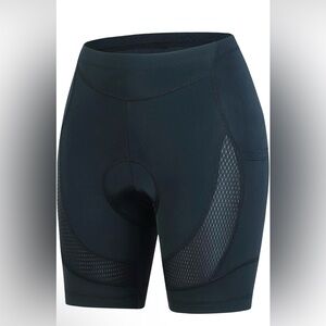BEROY WOMENS 3D GEL PADDED BIKE SHORTS SZ LG #cycling #biking #active #peleton